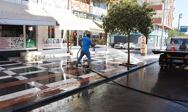Hilvan’da Cadde ve Sokaklar Pırıl Pırıl