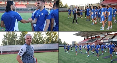 Karaköprü Belediyespor Tesislerinde İlk Antrenmana Çıktı