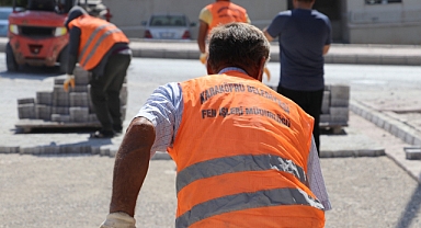 Karaköprü’de yollar kilitli parke ile döşeniyor