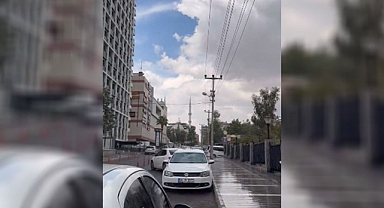 Sıcak havanın ardından! Şanlıurfa’ya yağmur yağmaya başladı!