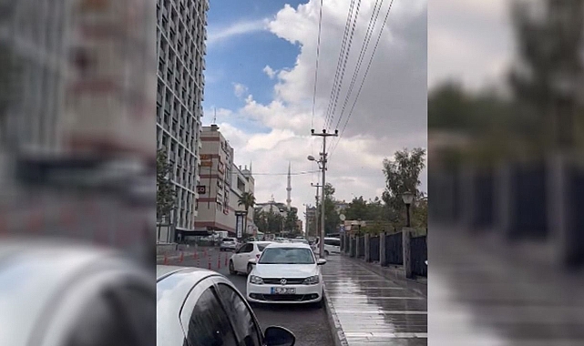 Sıcak havanın ardından! Şanlıurfa’ya yağmur yağmaya başladı!