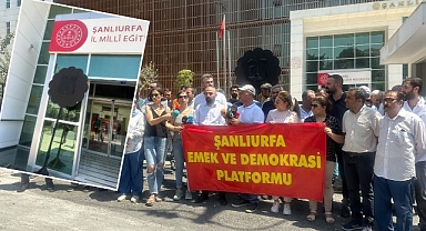Siyah çelenk bıraktılar! Urfa'daki atamaya tepkiler sürüyor!