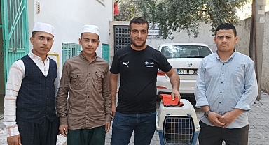 Urfa’da bitkin halde bulundu!