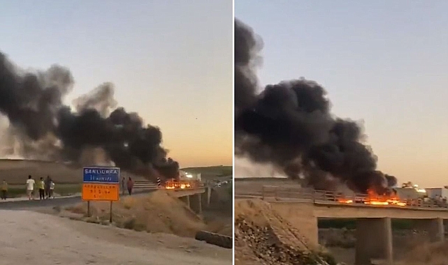 Urfa’da kesintiler sürüyor! İki ilçe yolunu ateş yakarak kapattılar!