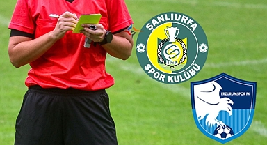 Urfaspor maçının hakemi belli oldu!