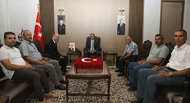 Vali Şıldak 'tan iade ziyaretleri