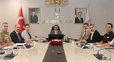 Yeni Vali Şıldak başkanlığında toplantı!