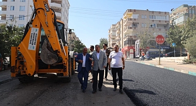 Başkan Beyazgül, sahada yürütülen çalışmaları yerinde inceledi