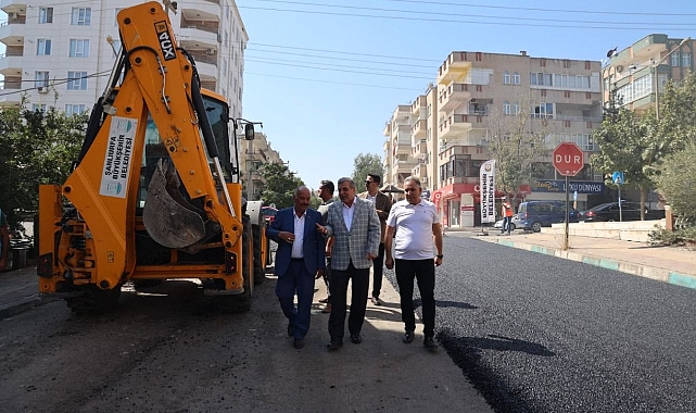 Başkan Beyazgül, sahada yürütülen çalışmaları yerinde inceledi