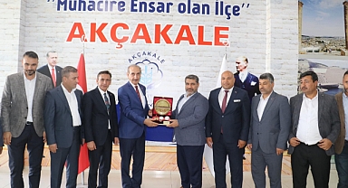 Başkan Yalçınkaya Ak Parti İl Başkanını Ağırladı