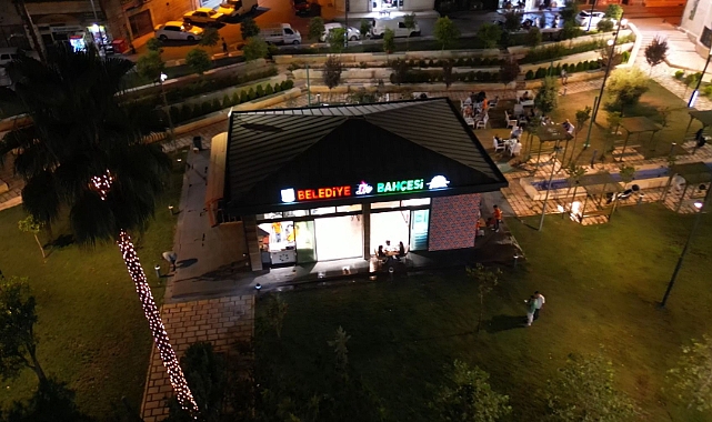 Belediye Bahçesi Vatandaşların Nefes Alacağı Bir Mekan Oldu