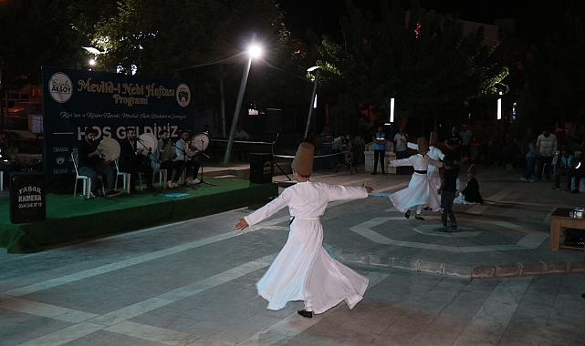 Bozova'da Mevlidi Nebi Haftası Coşkusu