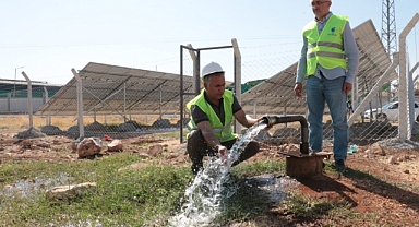 Büyükşehirde Enerji Yatırımları Ges İçme Suyu Kuyularında Uygulanıyor