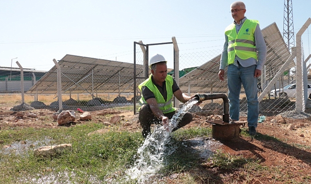 Büyükşehirde Enerji Yatırımları Ges İçme Suyu Kuyularında Uygulanıyor