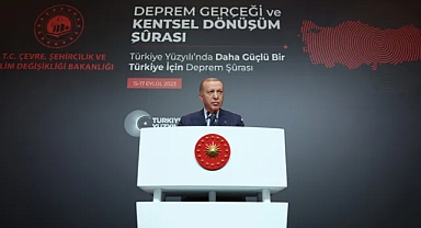 Cumhurbaşkanı Erdoğan deprem bütçesini açıkladı!