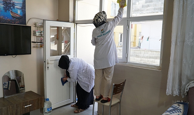 Haliliye Belediyesi'nde evde bakım hizmeti devam ediyor