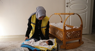 Haliliye’de Yeni Doğan Bebeklerin Hediyeleri Hanelere Teslim Ediliyor