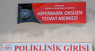 Hiperbarik Oksijen Tedavi merkezinde ilk hasta alındı