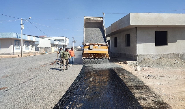 Hürriyet Mahallesi'nde Sathi Kaplama Çalışmaları Sona Erdi