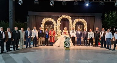 Kaya ve Aslan ailelerinin mutlu günü