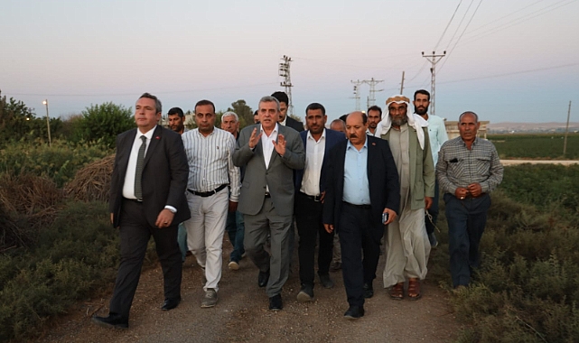 Kırsal Mahalleler Büyükşehir İle Sağlıklı İçme Suyuna Kavuşuyor