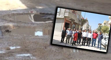 Özaslan bu kez Suruç'ta: Altyapı çalışmasının gecikmesi vatandaşı mağdur etti!