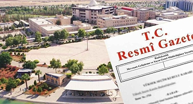 Resmi Gazete'de yayımlandı! Harran Üniversitesi alım yapacak!