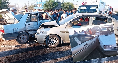 Şanlıurfa’da araç içinde sıkıştı! İmdadına itfaiye yetişti!