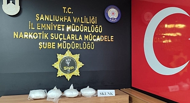Şanlıurfa’da uyuşturucuyla mücadele sürüyor! 2 kilo 800 gram ele geçirildi!