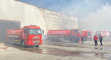 Şanlıurfa OSB’de yangın çıktı!