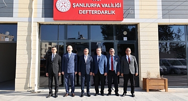 Şanlıurfa Valisi Hasan Şıldak, kurum ziyaretlerine devam ediyor.