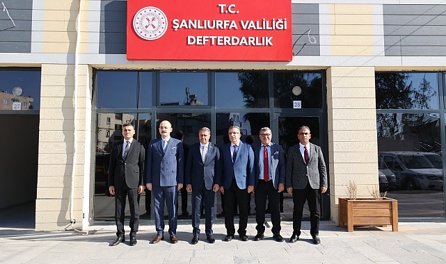 Şanlıurfa Valisi Hasan Şıldak, kurum ziyaretlerine devam ediyor.