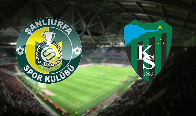 Şanlıurfaspor, Kocaelispor’u konuk edecek! Maç hangi kanalda?