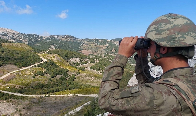 Sınırlarda 5 şahıs yakalandı!