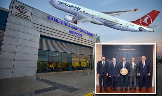 THY, Şanlıurfa'daki sefer sayısını artırdı