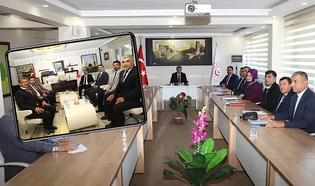 Vali Şıldak iki kurumdan bilgi aldı