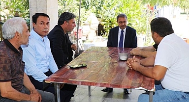 Vali Şıldak Taksi Durağını Ziyaret Etti