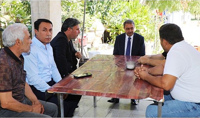 Vali Şıldak Taksi Durağını Ziyaret Etti
