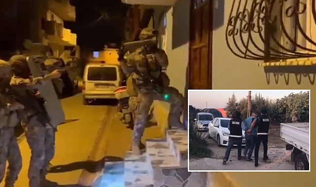 81 ilde operasyon! Çok sayıda firari yakalandı!
