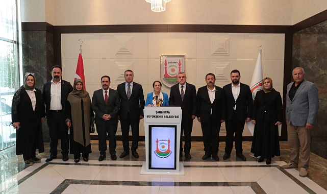 Bakan yardımcısı Madak 'tan Başkan Beyazgül 'e ziyaret