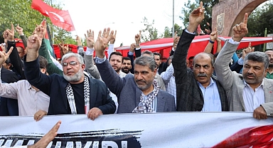 Başkan Delioğlu ve Yönetiminden Gazze'ye Destek Yürüyüşü