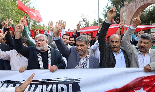 Başkan Delioğlu ve Yönetiminden Gazze'ye Destek Yürüyüşü