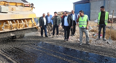 Başkan Ekinci kırsalda başlatılan çalışmaları inceledi