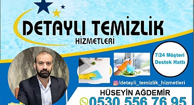 Detaylı Temizlik Hizmetleri faaliyet geçti