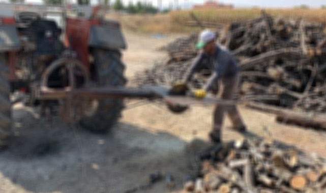 Feci olay! Odun keserken canından oldu!