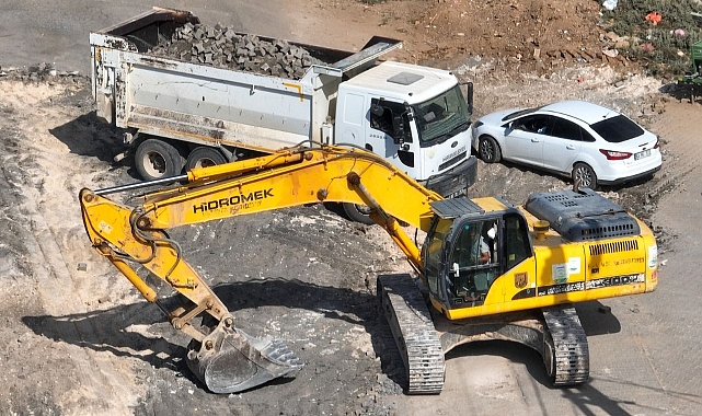 Harran'da prestij caddesi çalışmaları devam ediyor