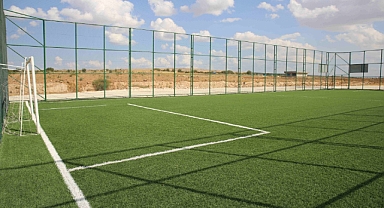 Karaköprü Kırsalına Yeni Spor Yatırımları Kazandırılıyor
