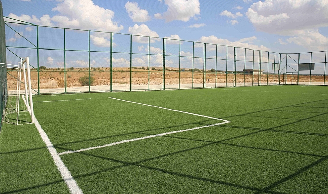 Karaköprü Kırsalına Yeni Spor Yatırımları Kazandırılıyor