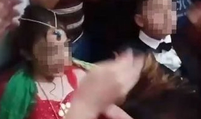 Küçük çocukları nişanladılar! Bakanlık olaya el koydu!