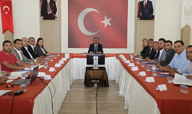 OSB Müteşebbis Heyeti Vali Şıldak Başkanlığında Toplandı